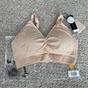 Large Kindred Bravely Sublime Nursing Bra - Nude